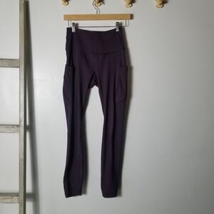 90 DEGREES BY REFLEX PURPLE LEGGINGS SIZE SMALL